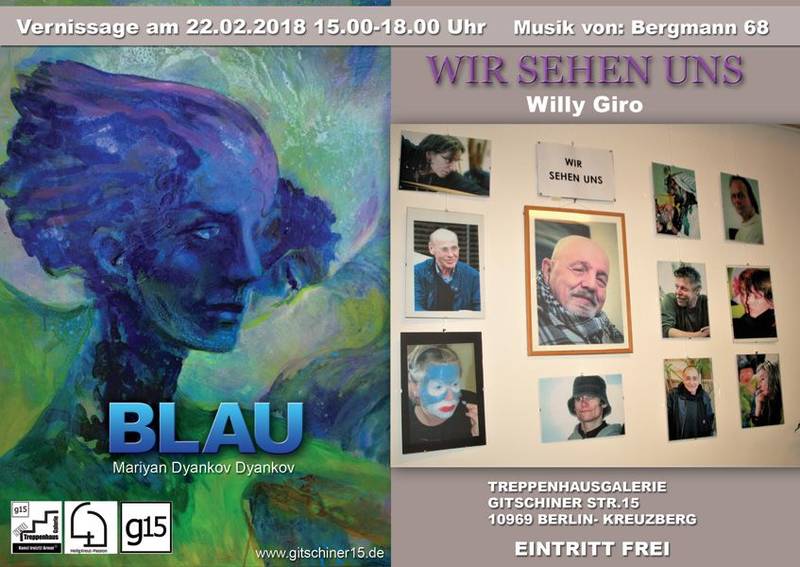 Vernissage: 2 neue Ausstellungen im Sozial- und Kulturzentrum GITSCHINER 15