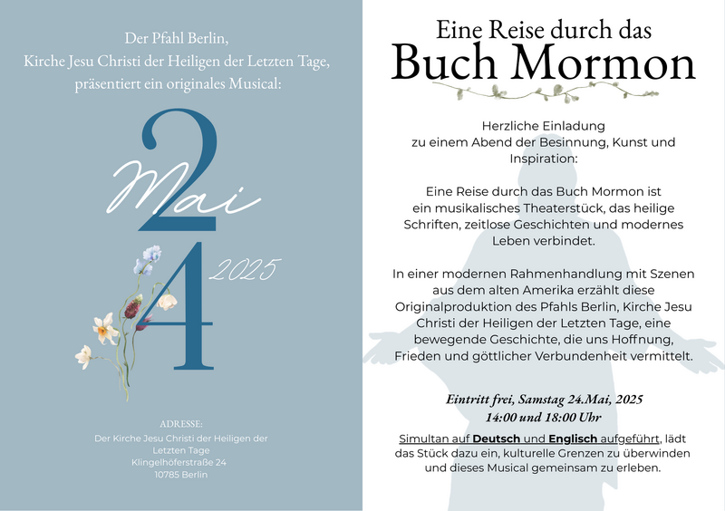 Musical "Eine Reise durch das Buch Mormon" (18 Uhr)