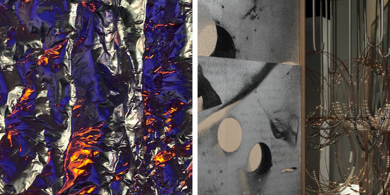 Ausstellung mit Y. Annicchiarico und F. Miltgen