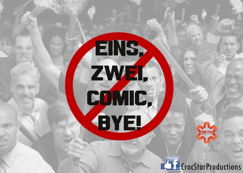 Eins, Zwei, Comic, bye! A comedy show in English