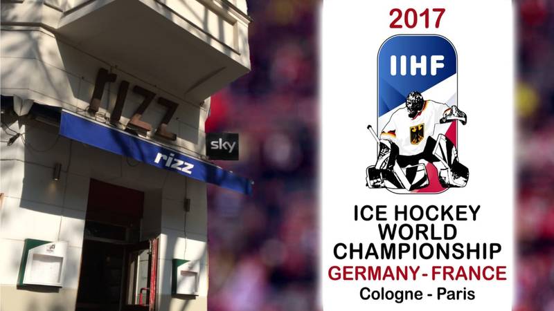 Ice Hockey World Cup live on screen in Berlin Kreuzberg