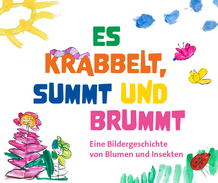 Eine Bildergeschichte von Blumen und Insekten (Di - Sa)