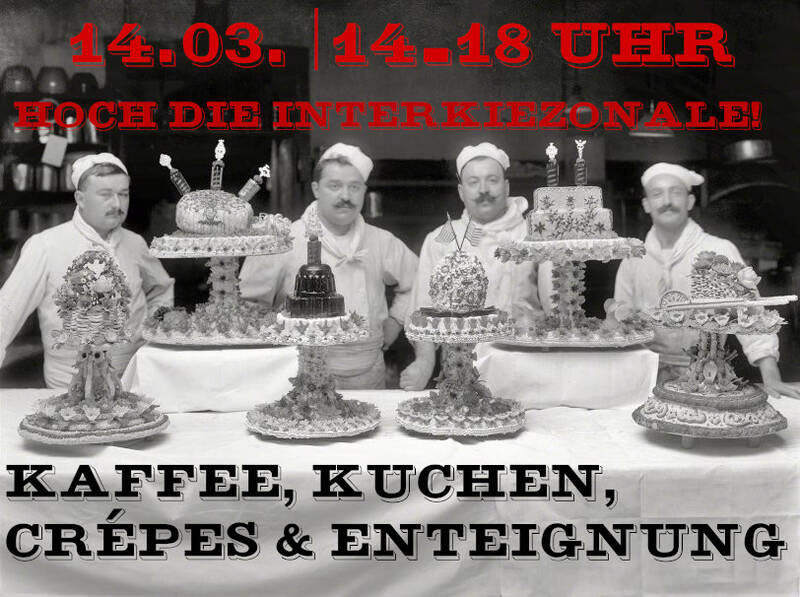 Café, Crêpes, Kuchen und Enteignung