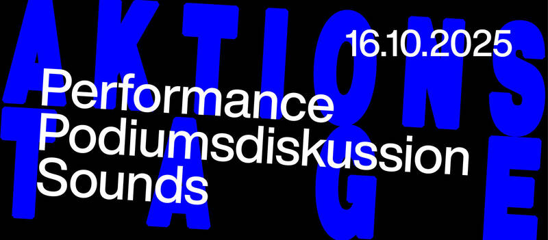 Performance und Podiumsdiskussion // panel discussion