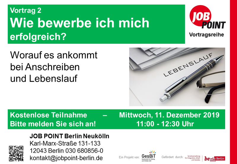 Wie bewerbe ich mich erfolgreich?