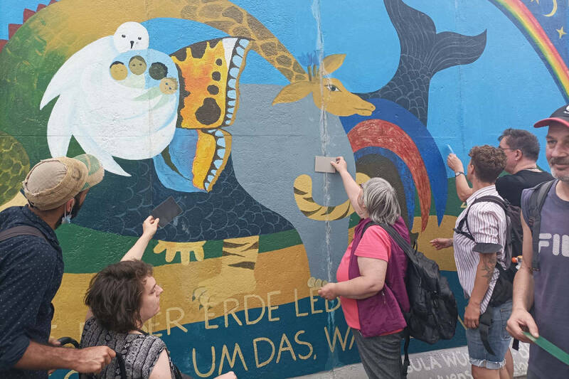  35 Jahre East Side Gallery - Mauer und Kunst - Führung in leichter Sprache