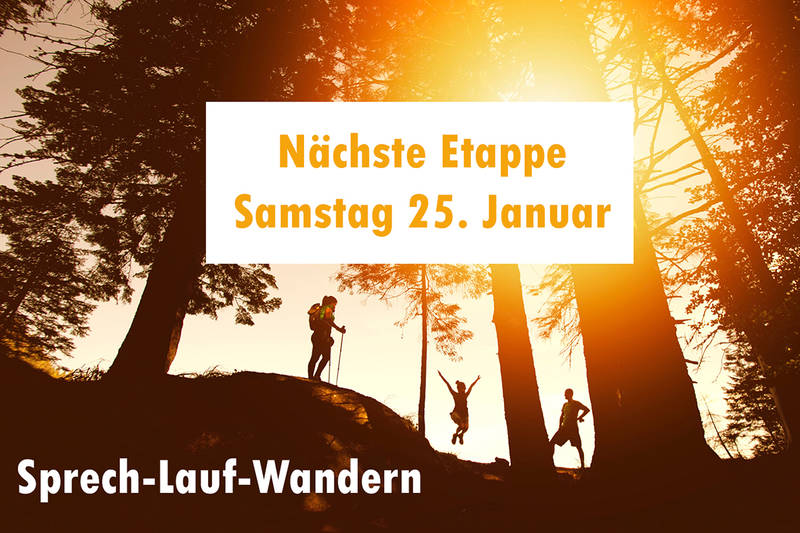 Sprech-Lauf-Wandern in Brandenburg
