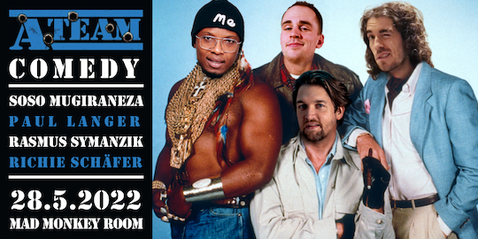 A-Team Comedy - Stand-Up Show im Mad Monkey Room