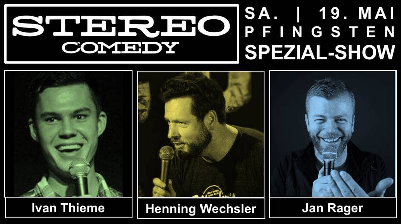 STAND UP COMEDY | Stereo Comedy Club | Pfingsten-Spezial-Show | 20.30 Uhr | Berlin-Friedrichshain