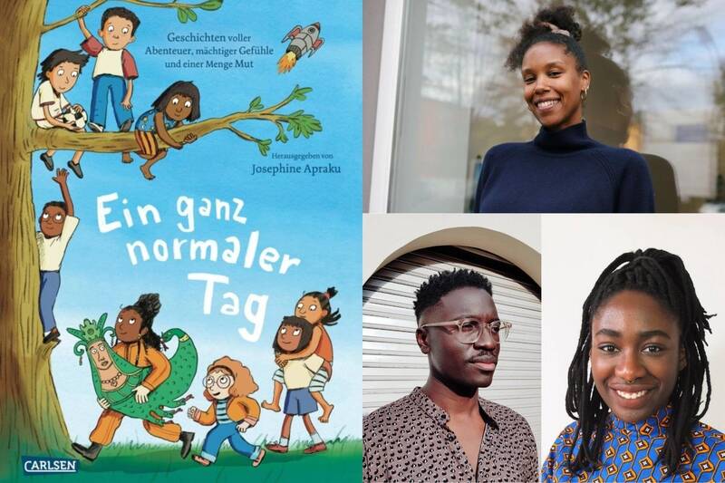 Ein ganz normaler Tag mit Josephine Apraku, Eric Otieno Sumba, Sharonda Quainoo und Nadine Nzambisa Ngolo