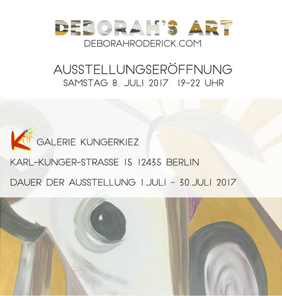 Ausstellungseröffnung schwebende Bilder