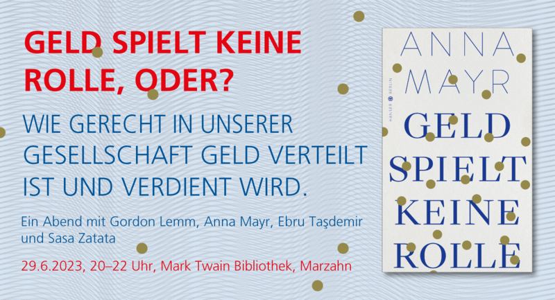 Geld spielt keine Rolle, oder? 