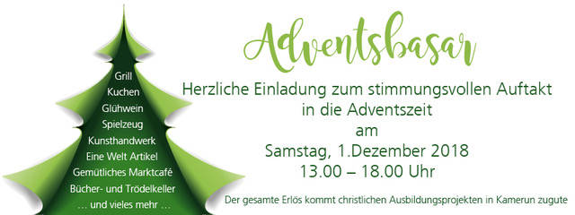 Adventsbasar für guten Zweck - Stimmungsvoll in die Adventszeit starten in Steglitz!