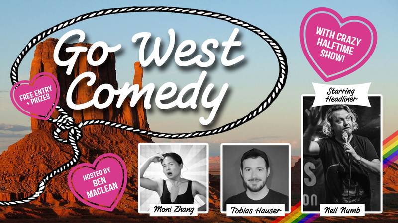 Go West Comedy Showcase in Schöneberg (in English/auf Englisch)