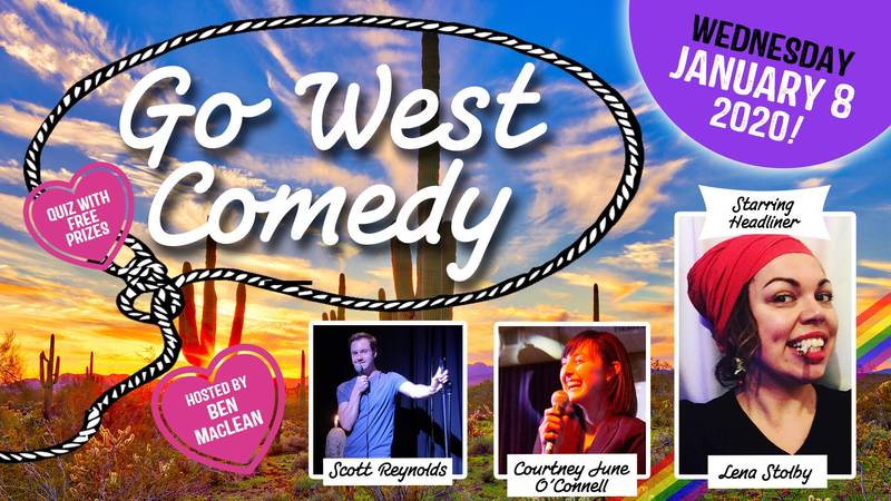 Go West Comedy Starring Lena Stolby (English)