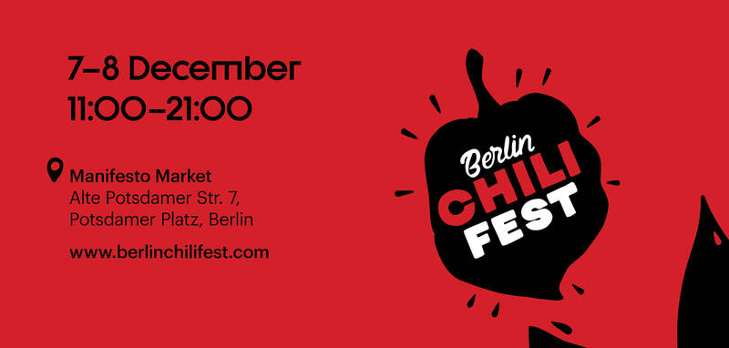 Berlin Chili Fest: Spicy Christmas Market @ Manifesto Market