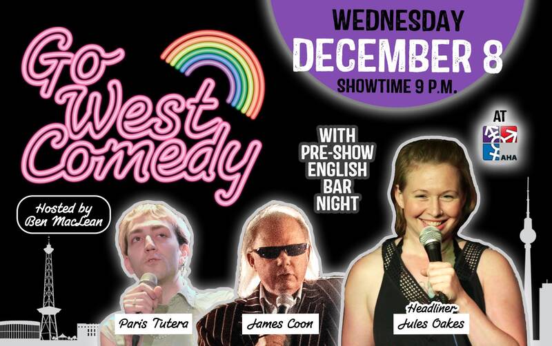 Go West Comedy Showcase (auf Englisch/in English)
