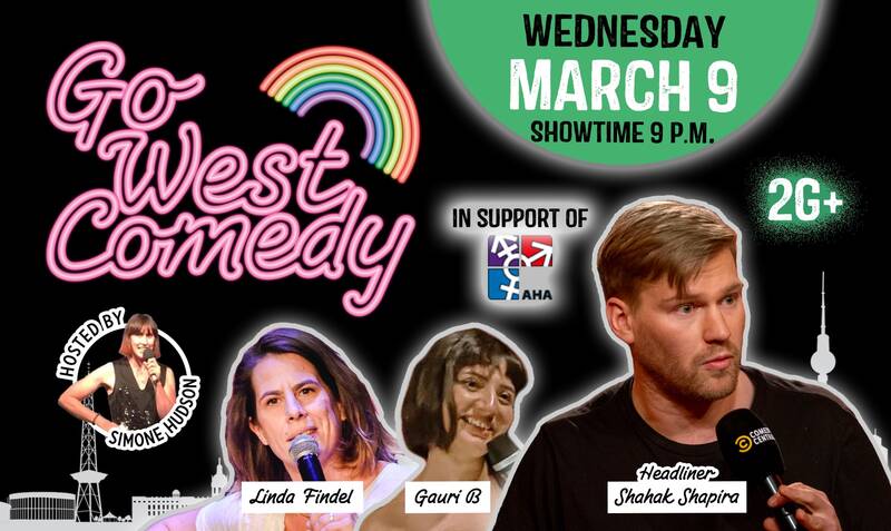 Go West Comedy Showcase with Shahak Shapira