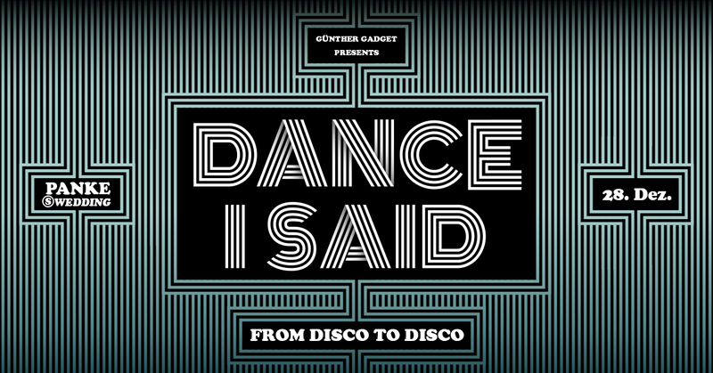 Dance I Said III - From Disco to Disco
