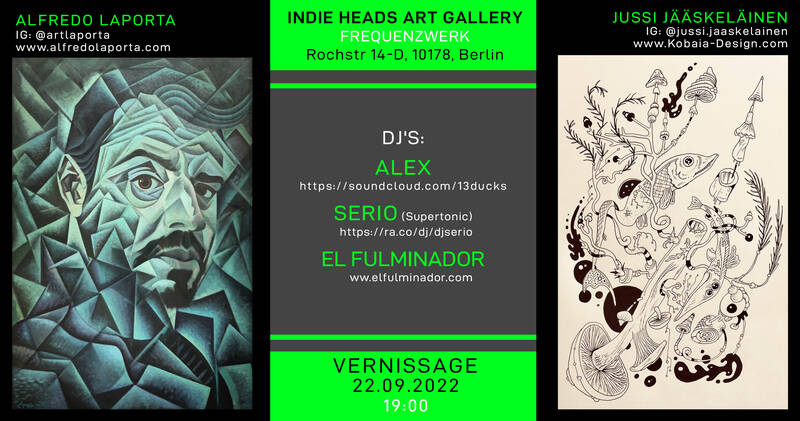 Vernissage + DJs + Microclubbing