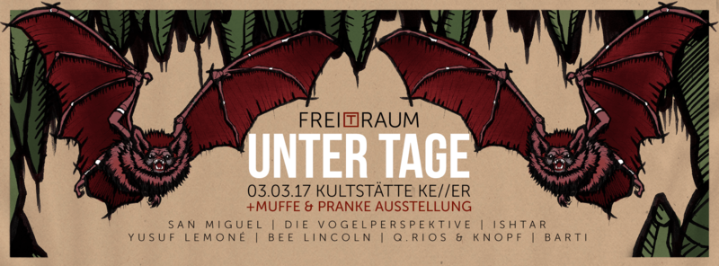 Muffe & Pranke Ausstellung // Kultstätte Keller // Neukölln