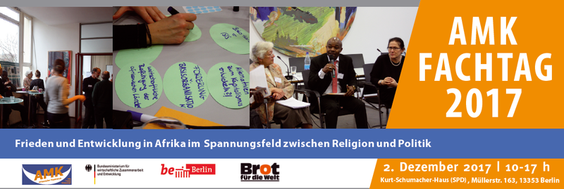 AMK-Fachtag: "Frieden und Entwicklung im Spannungsfeld zwischen Religion und Politik"