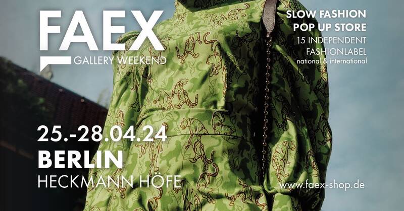 Faex Pop Up Store zeigt nachhaltige und lokale Fashionbrands