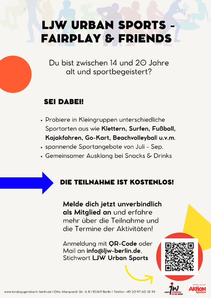 Kostenloses Stand Up Paddling für Jugendliche 14 - 20 Jahre