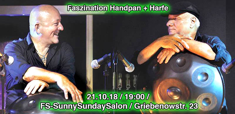Faszination Handpan + Harfe im FS-SunnySundaySalon