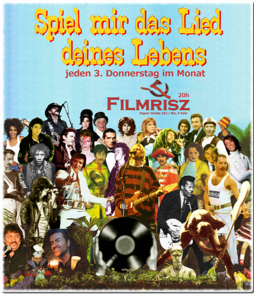 Spiel mir das Lied deines Lebens - Filmrisz, F-hain