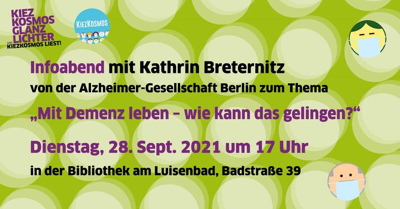 Infoabend mit Kathrin Breternitz zum Thema „Mit Demenz leben – wie kann das gelingen?“ 