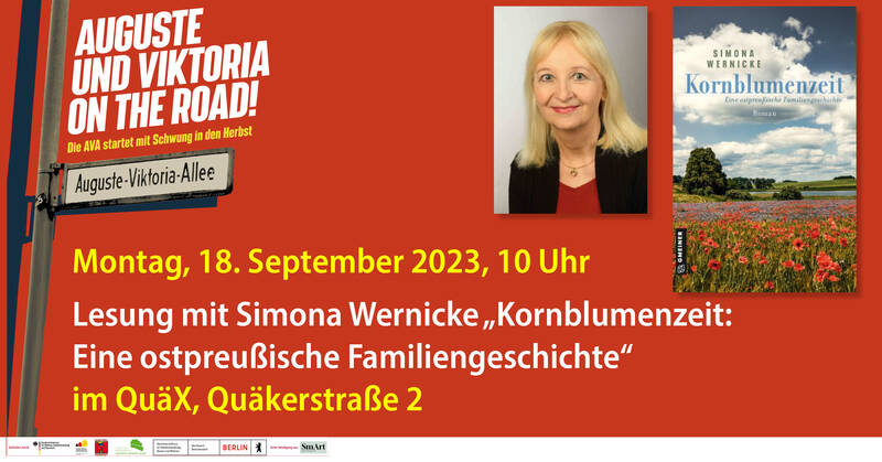 Lesung mit Simona Wernicke „Kornblumenzeit: Eine ostpreußische Familiengeschichte“ 