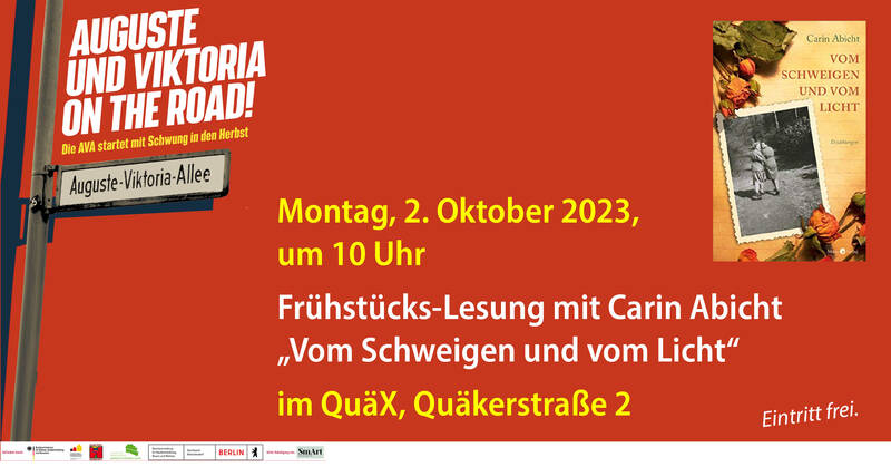 Frühstückslesung mit Carin Abicht  „Vom Schweigen und vom Licht“
