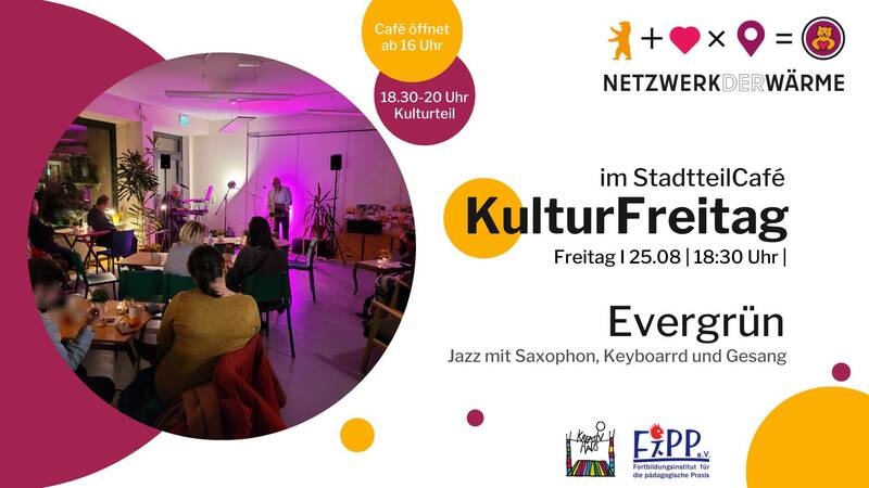 Solidareischer KulturFreitag - Musikabend mit Jazz-Trio Evergrün