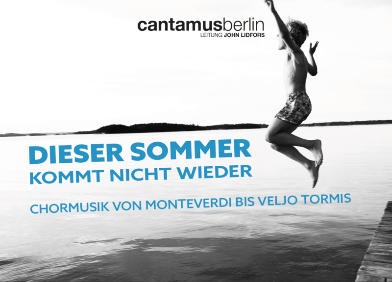Chorkonzert *Dieser Sommer kommt nicht wieder*