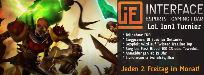 League of Legends 1on1 Turnier