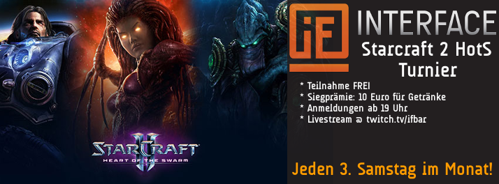 Starcraft 2 (HotS) 1on1 Turnier