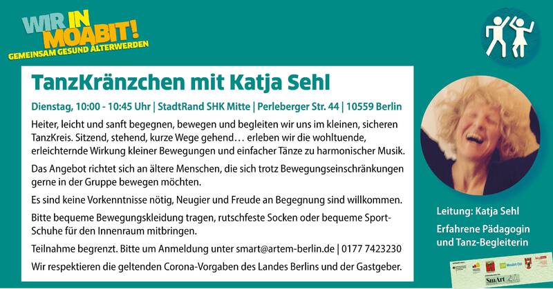 TanzKränzchen- Entspanntes Bewegungsangebot ab 55 Jahren