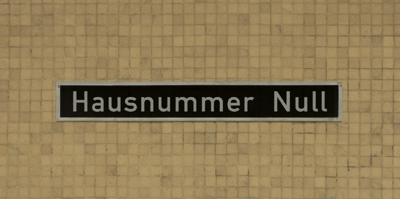 Hausnummer Null