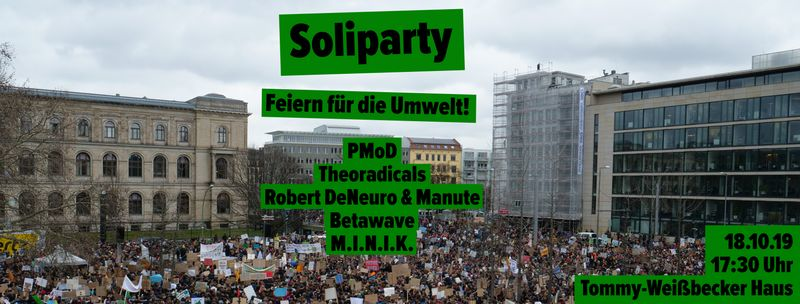 Feiern für die Umwelt! - Soliparty