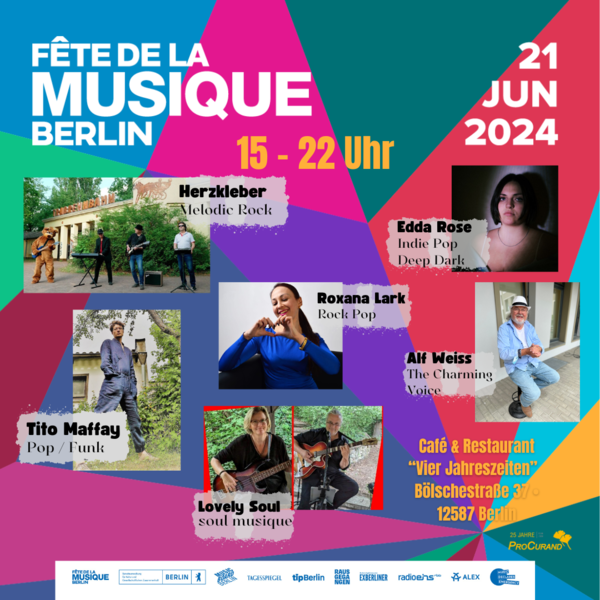 Lasst uns zusammen Herzen kleben! Auf zur Fête de la musique nach Friedrichshagen!