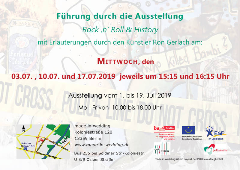 Führungen zur Ausstellung "Rock 'n' Roll & History"