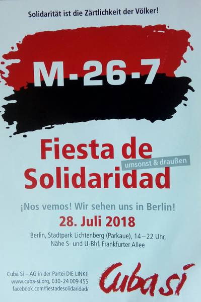 Fiesta de Solidaridad in Berlin
