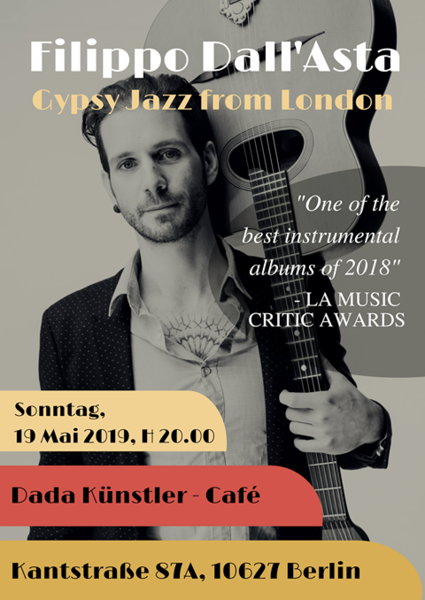 Filippo Dall'Asta - Gypsy Jazz from London 