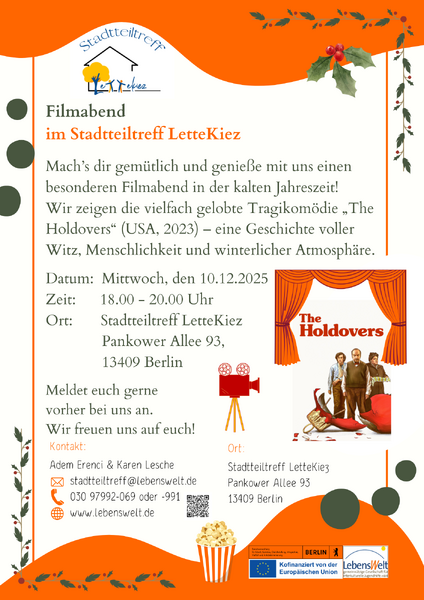 Winterlicher Filmabend: The Holdovers