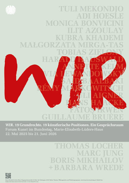Ausstellung "Wir" zum Grundgesetz (Di - So)