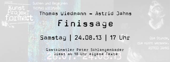 Lyrisches Feuerwerk zur Finissage