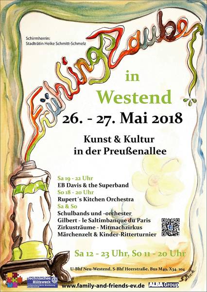 FRÜHLINGSZAUBER in WESTEND - Kunst & Kultur im Kiez