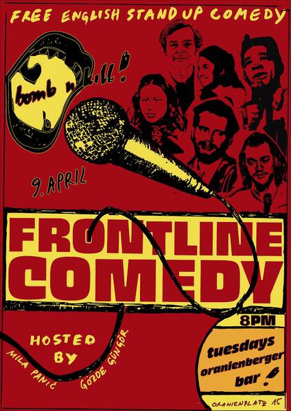 Frontline Stand Up Comedy Tuesday