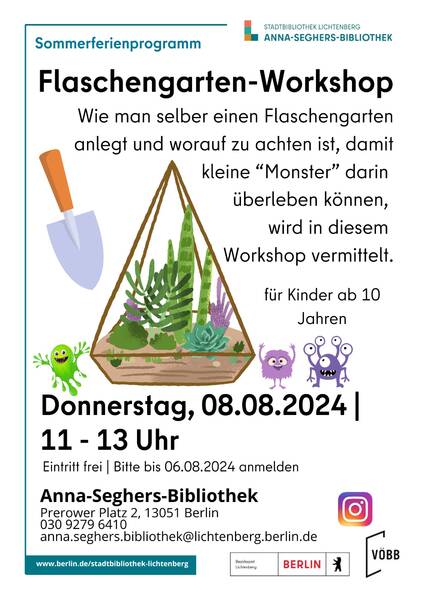 Workshop Flaschengarten bauen